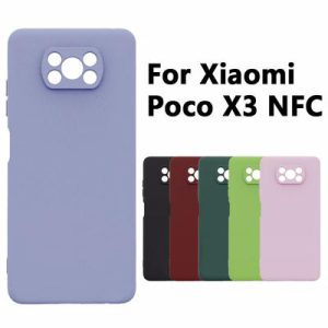 گارد سیلیکونی محافظ لنزدار گوشی Poco X3