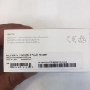 شارژر اپل 20 وات (اصل)  Apple 20W Power Adapter Orginal